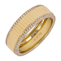 Diamond Edge Eternity Cigar Band