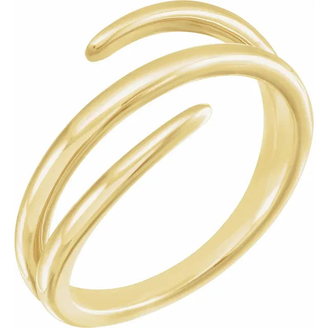 Gold Coil Ring