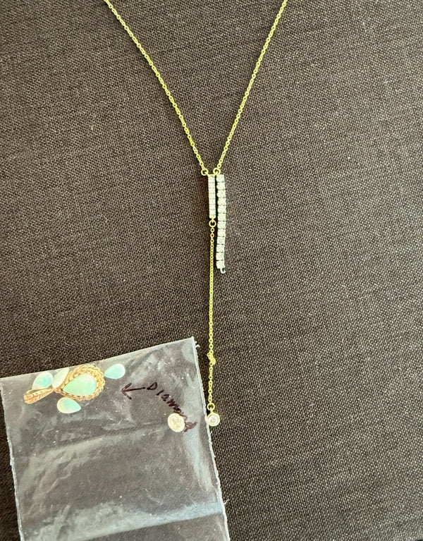 Custom Link Y Necklace